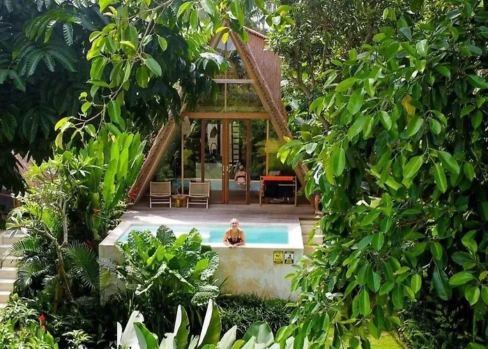 #1 Modern Tiny W Private Pool In Kedungu Casa de Férias Tanah Lot